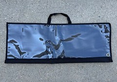 TACKLEWORKS Spreader Bar Bag 29″x11″ Fishing Tackle Lure Storage – Black