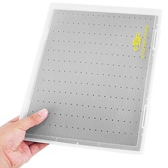 SF XL Clear Fly Fishing Boxes w/Foam, Tackle & Jig Head Storage, 2-Pack