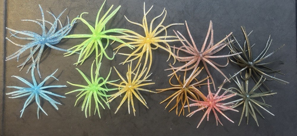 Sea Urchin Soft Lure 5 Pack You Choose Color And Size Check Description