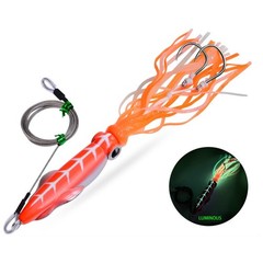 Glow in Dark for octopus Lure 110g 160g 210g 260g for Offshore and Pier Fishing