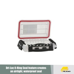(2 pack) 3400 Series Waterproof, Resistant to Wear & Tear Stowaway Tackle Box