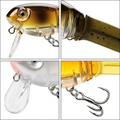 Tadpole Shape Floating Bait 8.5cm for Bass Trout Pike Crappie Topwater Action