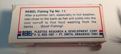 Metal Fishing Tackle Box with Flies and Supplies Vintage Green 1.5 x 4.5 x 10 in