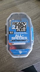 South Bend Ready2Fish Plus 52-Piece All-Species Tackle Box
