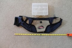 Vintage FLW Outdoors Fishing Waist Pack with Storage box