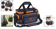 Tough Rip-Stop Fishing Tackle Storage Bag with Padded Strap – Compact 14.3″