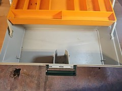 Rebel 635 Tackle Box Vintage Hard Plastic 3 Tray Fishing Box