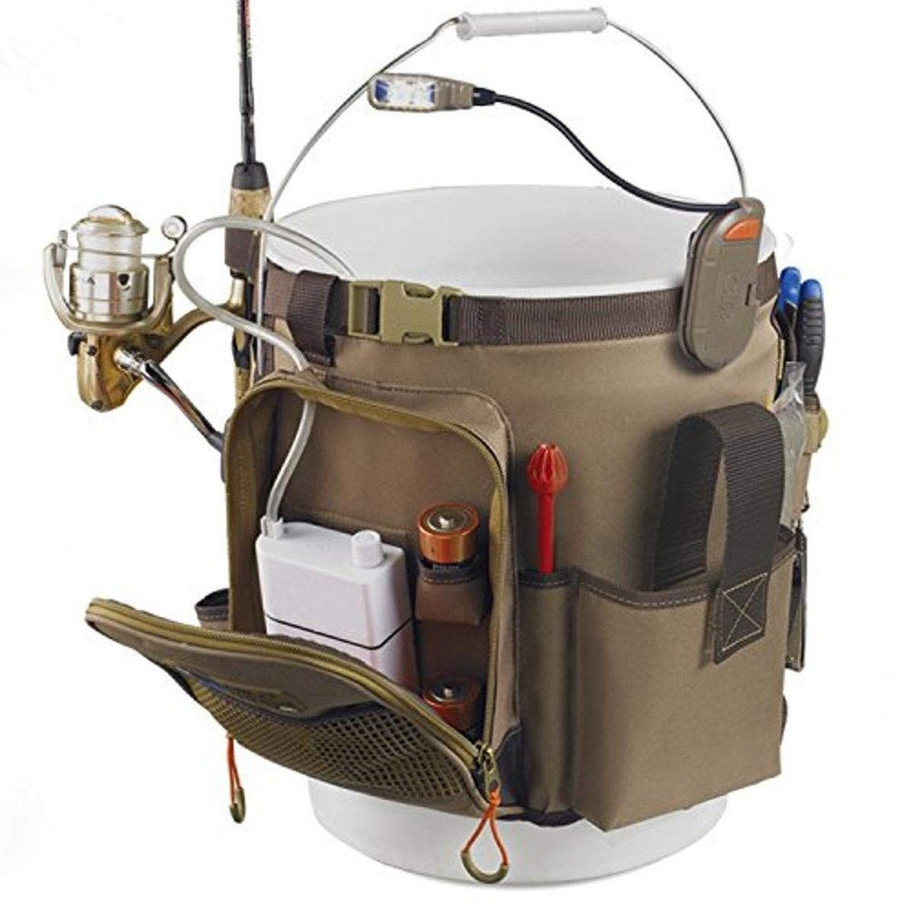 Custom Leathercraft Wild River Clc Wl3506 Tackle Tek Rigger Lighted Bucket