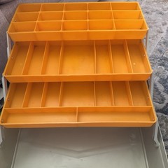 Vintage REBEL 600 Tackle Box Fishing Storage 3 Tray