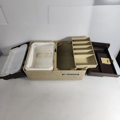 Vintage PLANO Sportster 757 Tackle Box w/ Cooler 1981 Rare Model Fishing Bait