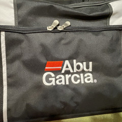 Abu Garcia Black Tackle Bag Carry on Shoulder ZipperPockets Poly Soft Sided Fish