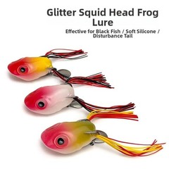 Spinner Equipped Lure 5g with Soft Silicone Body and Strong Hook Penetration
