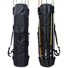 DONQL Fishing Rod Bags with Rod Holder Fishing Pole Holders Reel Case | Draws…