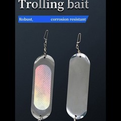 4.5 inch Trolling Dodger Flasher for Salmon Fishing Smooth Bearing Use