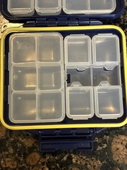 Meiho Akiokun FB-470 Water Proof Tournament Case Navy New READ DESCRIPTION.
