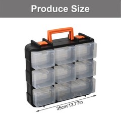 Efficient Hardware Storage Solution With Detachable Partitions For Home Repairs