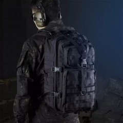 30L Outdoor Military Black Tactical Rucksack Backpack Camping Hiking Travel Bag