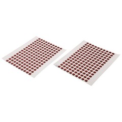 300x 3/4/5/6mm Snake Pupil Red 3D-Holographic Fishing Lure Eyes Fly Tying DIY