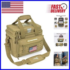 Durable Fishing Tackle Bag – 600D Oxford, 5 Compartments, Padded Shoulder Strap