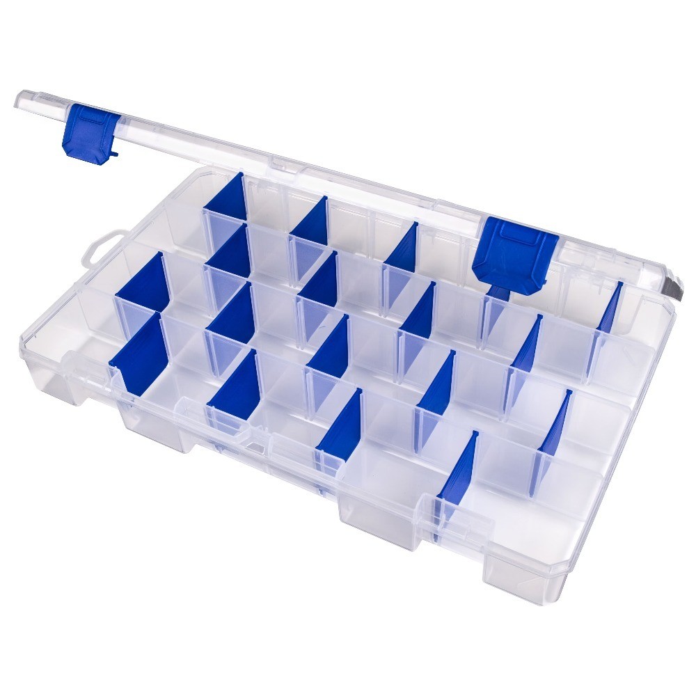 Large Plastic Utility Tackle Box with Zerust Protection