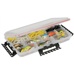 4 Pack Plano Waterproof StowAway Tackle Box Fishing Lure Organizer Clear