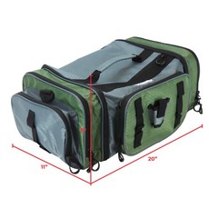 Osage River Elite Tackle Bag, Ripstop Large Soft Sided Bag Pliers Holder, Olive