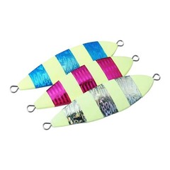 Glow Metal Jig Lure for Saltwater Fishing 80g 100g 120g Slow Fast Pitch