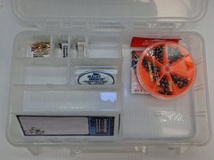 Plano 728 Multi-Compartment Tackle Box with Utility Boxes With Tackle/Bait {D8}