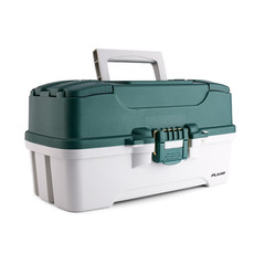 Plano 3 Tray Tackle Box with Berkley Freshwater Bait Kit Fishing