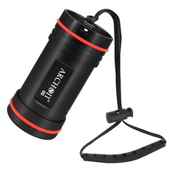 ARCHON Aluminum Alloy Waterproof Car Key Holder FOB Case, Keychain Dry Black