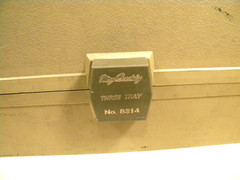 Vintage My Buddy 8314 3 tray tackle box 14″ x 8″ x 8″