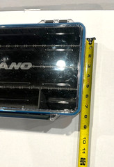 Plano 3700 Waterproof Tackle Box Organizer Adjustable Dividers Made in USA