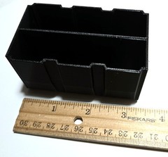 REMOVABLE SLOT BOX TRAY Insert for Bass Pro 3730 or Plano 3700 Tackle Boxes 3D
