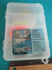 R2F READY2FISH Trophy Tackle FISHING KIT ICE FISHING W/ CASE made for big fish