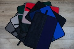 1 Fishing 12 Pocket Lure Bag Roll-Up Slow Flat Fall Vertical Jig Wrap Size M