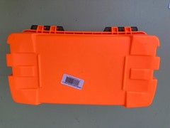 NEW Plano PlamT6221 3 Tray Fishing Tackle Box Smoke/Orange – EUC