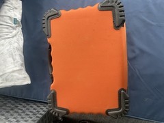 Orange Plano Tackle Case Bag, Broken Zipper Pull Tabs G