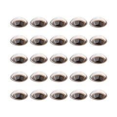 300pcs/Pack 3/4/5/6mm 3D Holographic Fishing Lure Eyes Fly Tying DIY Tackle New