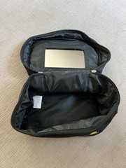 Plano Black Soft Zip Carrying Case Bag Polyurethane Foam Mirror Storage Travel