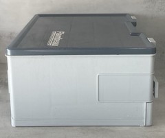 Flambeau Tri-Level Pro Tackle Box Gray Plastic Hard Case Fishing Vintage