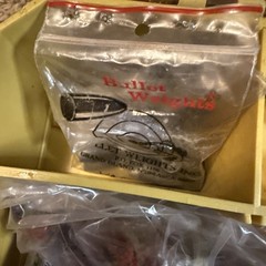 Vintage Magnum by Plano Double Sided Fishing Tackle Box 15″ x 11″ With VTG Lures