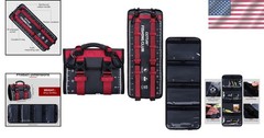 Luxury Fishing Tackle Bag Roll-Up with Drain Holes & Built-in Measuring Scale