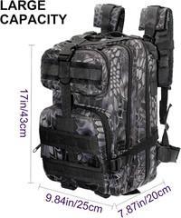 Lightweight Fishing Tackle Backpack Professional Water-Resistant All-In-One Rod