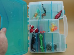 Plano Two Tier Satchel Tackle Box 11″ X 8″ With Lures And More ++++