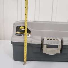 Plano #6201 One-Tray Tackle Box Bait Storage On Sides Extending Tray