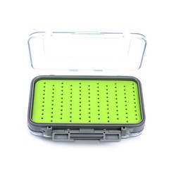 2PK Large and Super Small Jig Box Silicone Insert Waterproof Durable Ice Fish