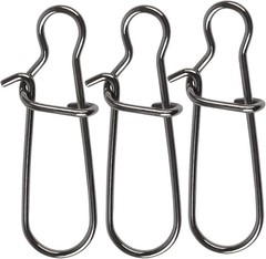 High Carbon Steel Duo Lock Snaps in 100 Pack, Ideal for Trout & Panfish Rigging