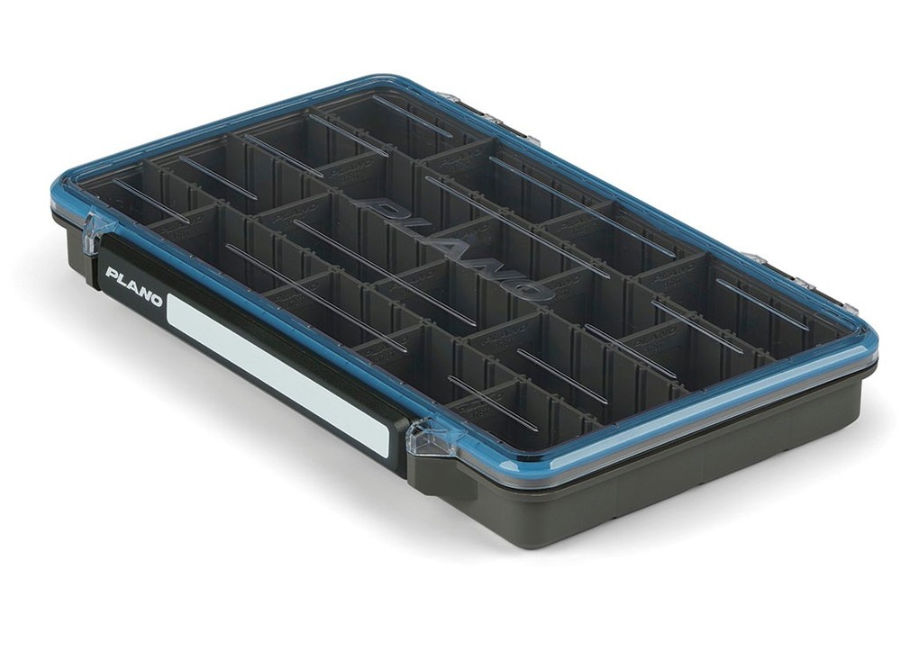 Plano P000274 Stowaway Waterproof 3700 Tackle Storage Box Clear