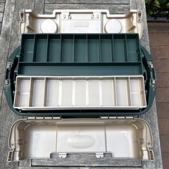 Plano 8616 Tackle Box New Old Stock Vintage Expanding 6 Tray, Clean*See Photos