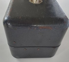 Vintage My Buddy Metal Fishing Tackle Box 2 Trays Gray